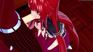 Rias gremory begs for sex