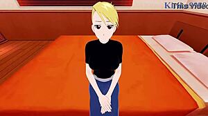 winry rockbell and riza hawkeye have intense sex in fullmetal alchemist pov hentai