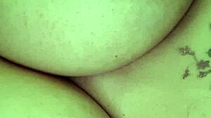 Bold test of live webcam on mobile phone featuring amateur with huge big tits