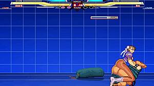 i saw chunli vs long in hentai