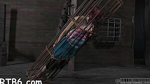 Pretty Honey Gets Rough Facial Castigation.