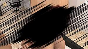 Master dominates knockout babe in bikini, grabbing big tits and ass!