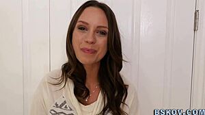 Hd Pornstar Brunette Babe With Small Tits Gets Fucked And Cum Sprayed On Ass