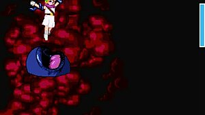 Kuromaru battles in dq5 with intense action!