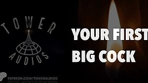 experience first big cock with dirty talk.