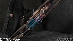 Pretty Honey Gets Rough Facial Castigation.