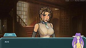 star chanel is getting lara from behind with toys and big tits 😏