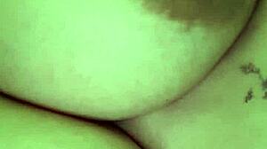 Bold test of live webcam on mobile phone featuring amateur with huge big tits