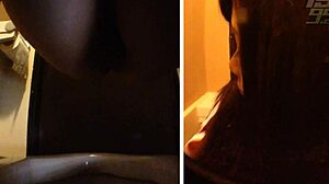 Hey, check this toilet cam HD of a curvy teen caught in action!