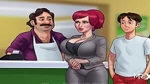 In summertime saga, the teen needs to make more money through sex episode 1 46!