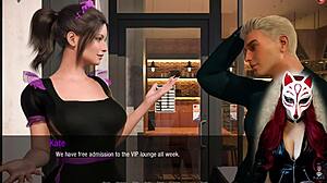 kate in maid cosplay fucks hard!