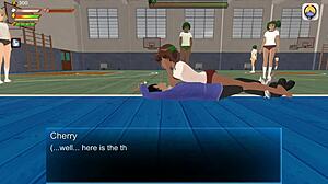 femdom university enslaves cherry with spitting and humiliation.