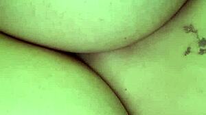 Bold test of live webcam on mobile phone featuring amateur with huge big tits