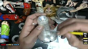 Its time to paint little grey alien dildo
