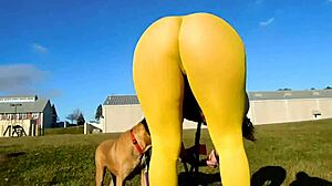 Aunt Sammi’s Tight Yoga Pants Reveal Taboo Asshole