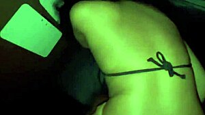 Amateur Swing Cabin Encounter With Creampie.