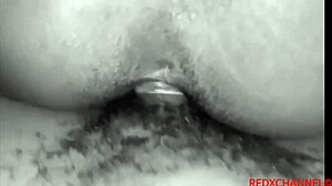 Teasing Ebony Teen Bent Over In Garage