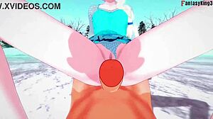 elsa exploring fantasy pov the night before christmas in frozen