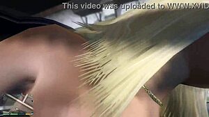 First person hooker encounter in GTA 5 car