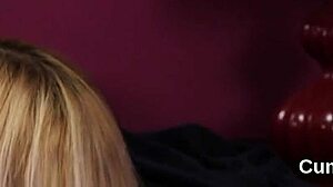 Foxy Looker Gets Bold Cumshot Facial, Swallows Juice