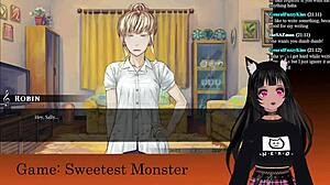 Vtuber Lewdneko duikt in de zoetste monster hentai game voor Halloween deel 2.