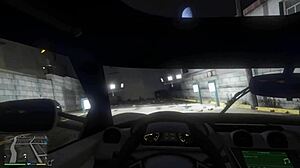 First person hooker encounter in GTA 5 car