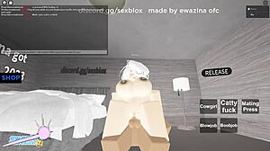 intense roblox adventure with big black cock and cowgirl riding