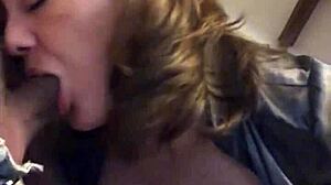 French whore fucks hard in satin.