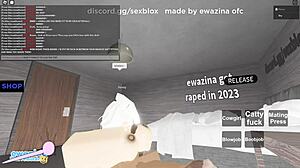 intense roblox adventure with big black cock and cowgirl riding