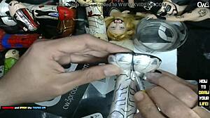 Its time to paint little grey alien dildo