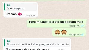 Stepmom texts me while dad's away on business trip