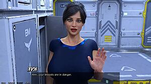 Űrben rekedve 22 - nagy mellű milf dumálgat