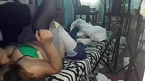 My girlfriend and i fuck in missionary position