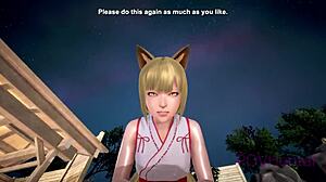 The Helpful Fox Senko-San Cosplay Adventure in Anime Style