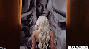 Vixen Gorgeous Model Elsa Jean Unleashes Her Inner Beast In Passionate Scenes