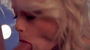 Blonde Honey Sucking Big Cock With Facial Swallow