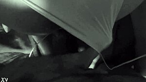 slutty roxy sucks two dildos while getting fucked doggy