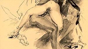 These vintage erotic drawings got me hooked! So steamy! 😍