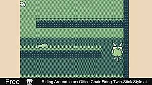 Riding Around In An Office Chair Firing Twin-Stick Style At Targets