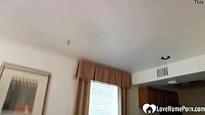 I watch horny teen suck and swallow cum