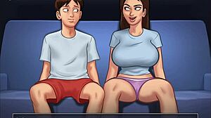 Massive Monster Cock Pounds Shaved Pussy in Wild Cowgirl Ride. Summertime Saga 211 Rocks!  