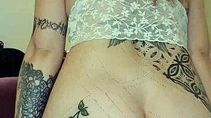 Redhead playing with asshole