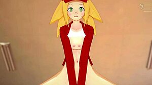 Roll Gets Serviced And Lubricated In Megaman Hentai.