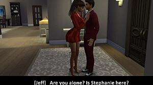 Girl Next Door Vanessa's Big Ass Creampied by Special Guest in Sims 4