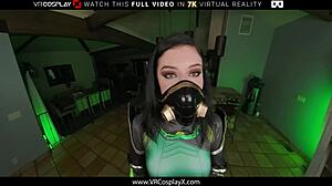 Raven lane as viper dominates with her monster cock