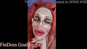 Paying the goddess really turns you on