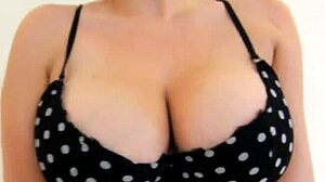 Slutty gf, check out my big natural tits and fat pussy lips in tight lingerie