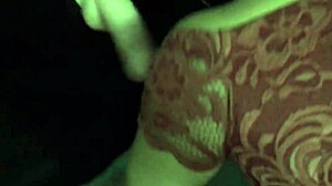 slutty roxy sucks two dildos while getting fucked doggy