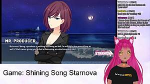 Vtuber Lewdneko dives into Shining Song Starnova Mariya route gameplay.