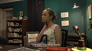 hot czech wife cheats on husband with curvy charm